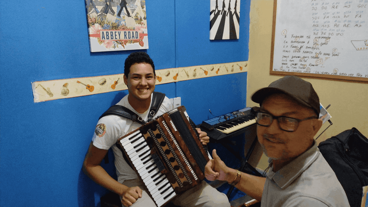 Turma da escola Carlos Sanfonas 10