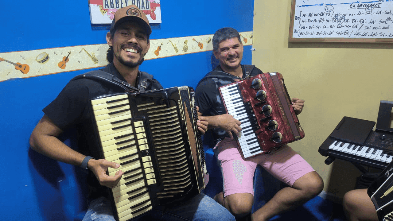 Turma da escola Carlos Sanfonas 12